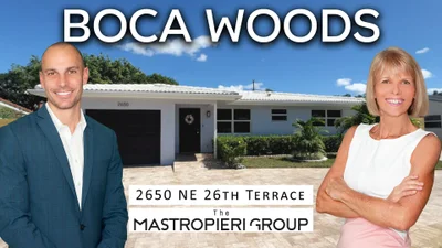 Boca Woods Boca Raton Property Tour | 2650 NE 26th Ter